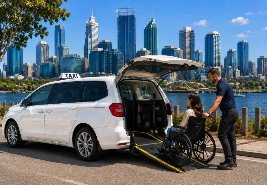 Accessible taxi booking for wheelchair passengers in Perth